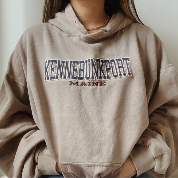 Tops - taupe kennebunkport hoodie ✧